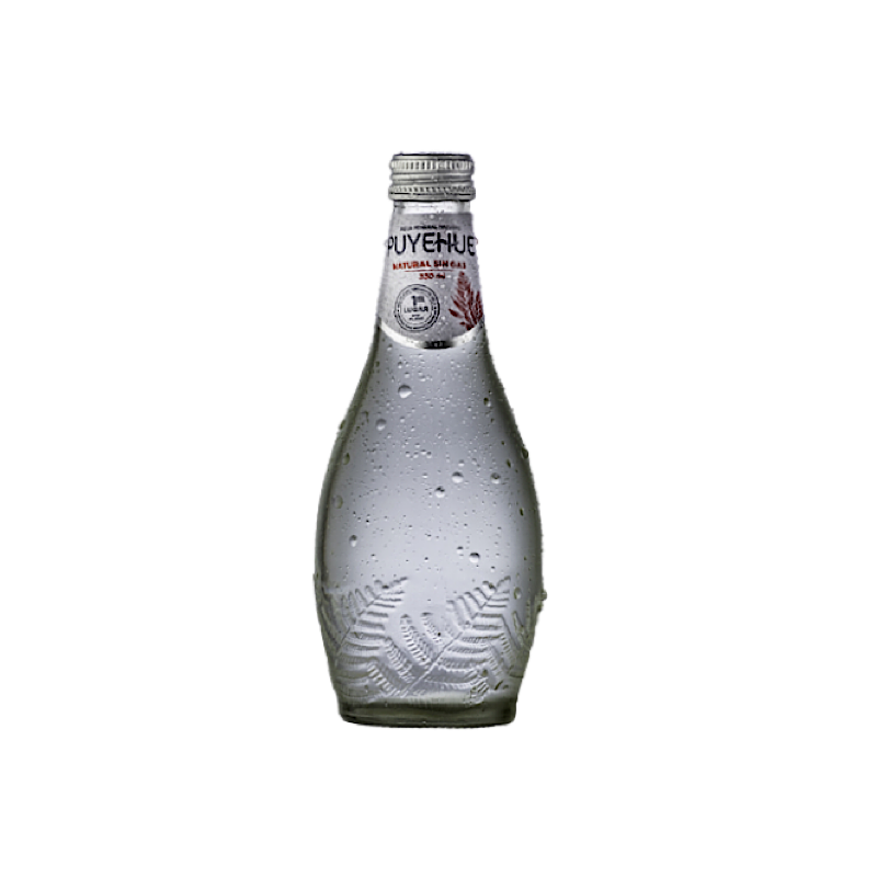Agua Mineral Sin Gas en Botella de Vidrio 330ml - Puyehue