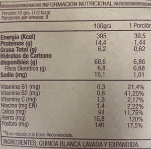 Pipoca de Quinoa Natural - Ambrosia | ESTACION NATURAL