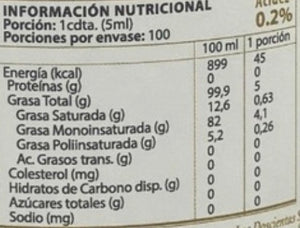 Aceite de Oliva Extra Virgen Arbequina 500ml - Las Doscientas | ESTACION NATURAL