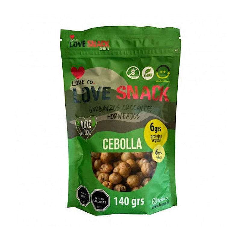 Garbanzos Crocantes Horneados Cebolla - Love Co