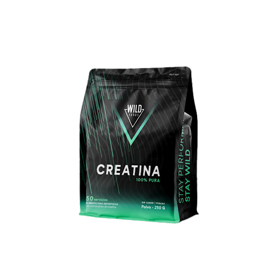 Creatina 100% Pura 250gr - Wild Foods