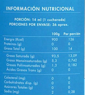 Aceite de Coco Orgánico Extra Virgen | ESTACION NATURAL