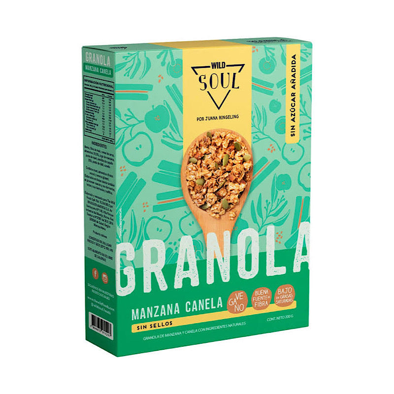 Granola Manzana Canela - Wild Soul