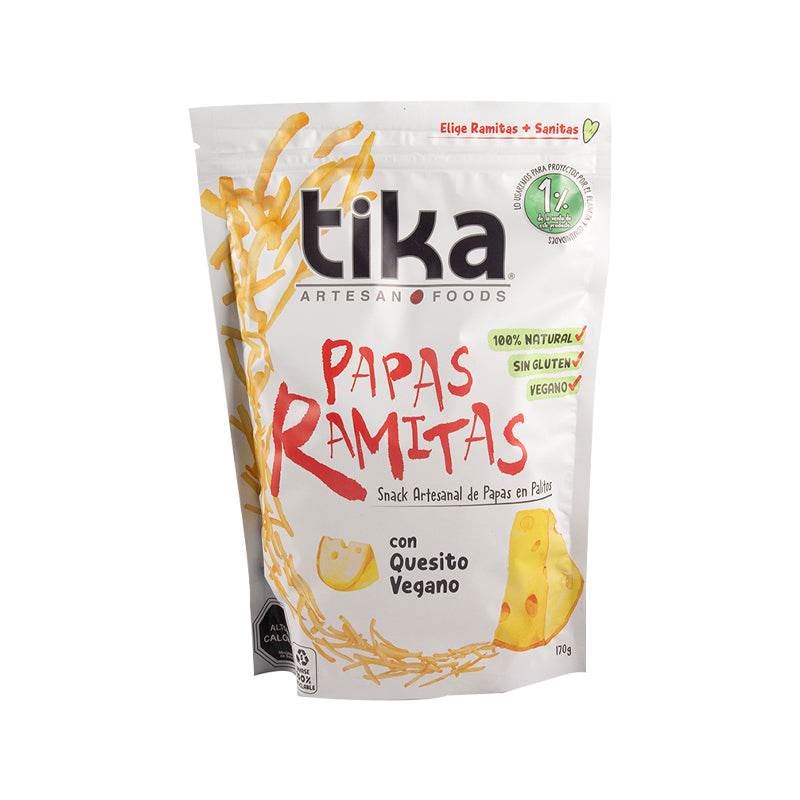 Papas Ramitas con Quesito Vegano