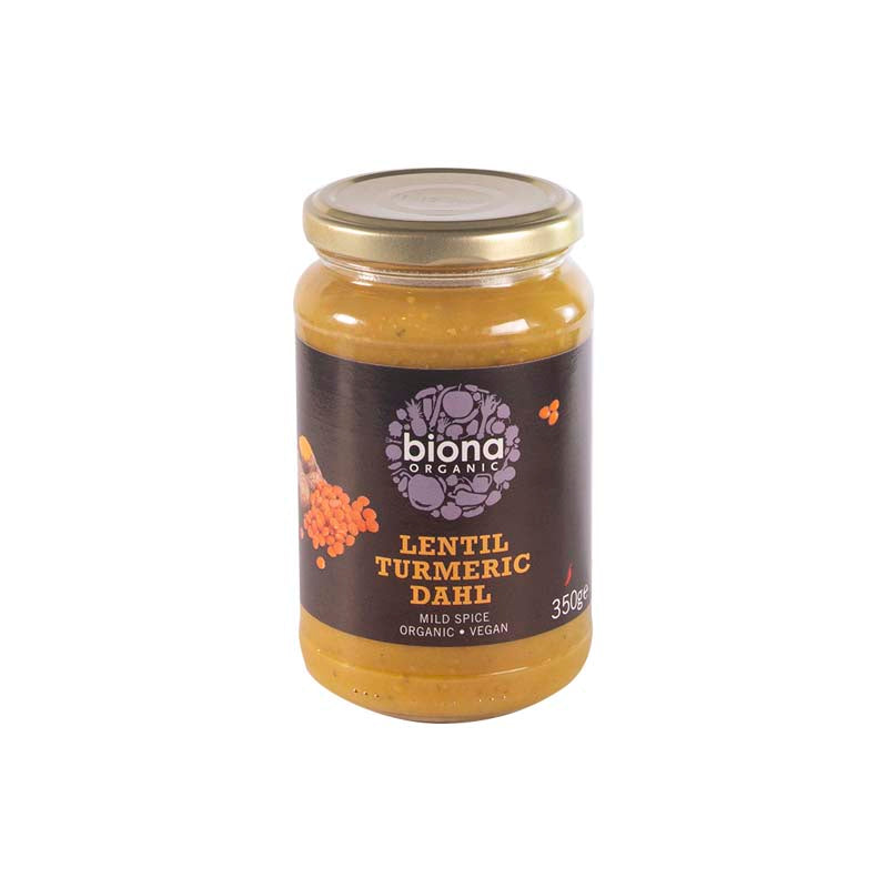 Lentejas Veganas de Cúrcuma Dahl - Biona