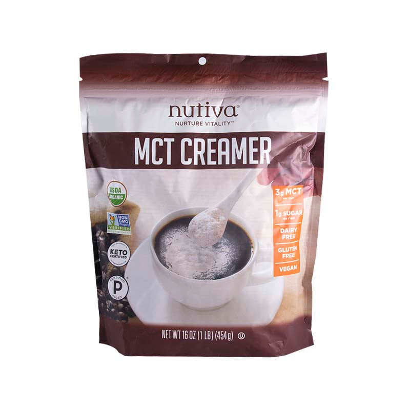 MCT Creamer Orgánico 454gr - Nutiva