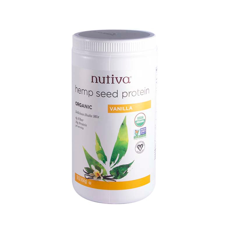 Proteína de Cáñamo Vainilla Orgánico - Nutiva