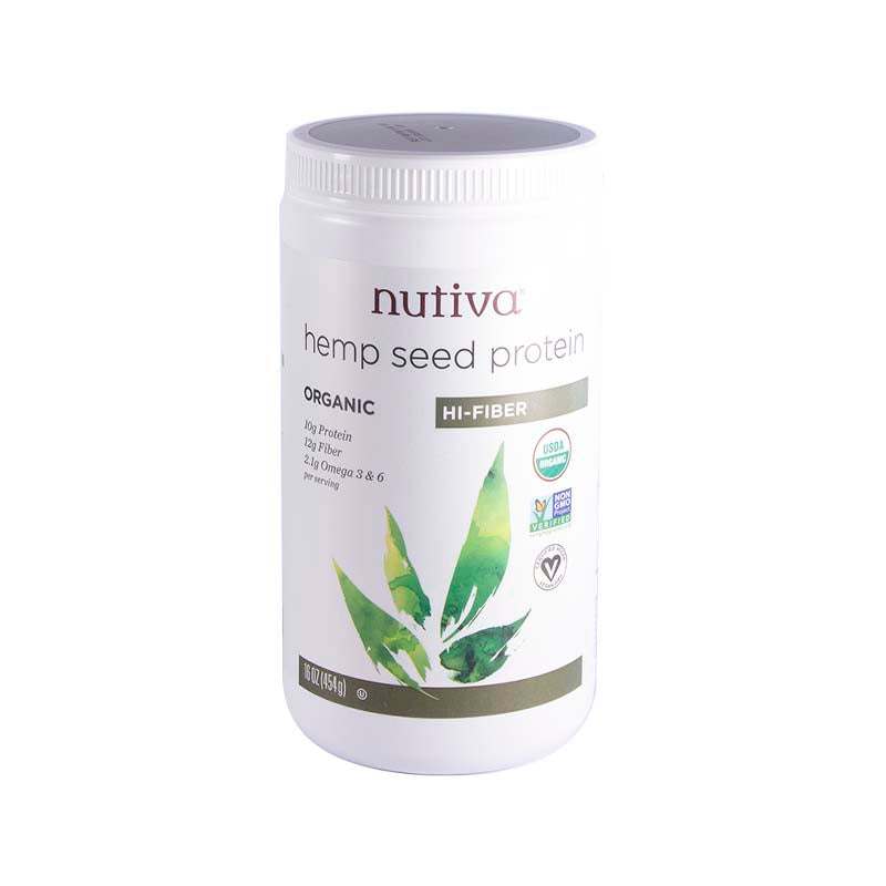 Proteína de Cáñamo Orgánica Hi-Fiber - Nutiva
