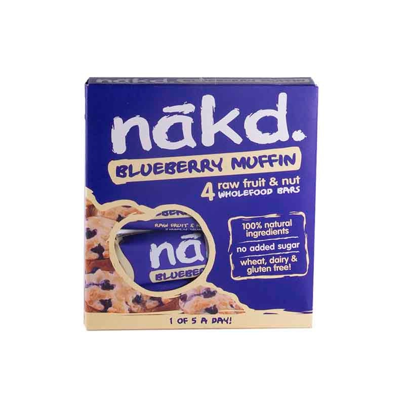Multipack 4 Barras Blueberry Muffin - Nakd