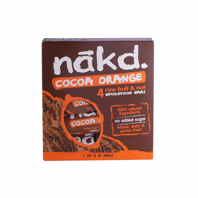 Multipack 4 Barras Cocoa Orange - Nakd