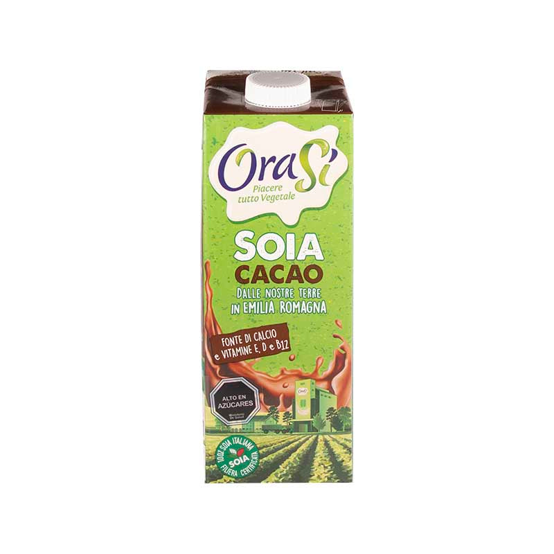 Bebida Vegetal de Soya con Cacao - Orasi