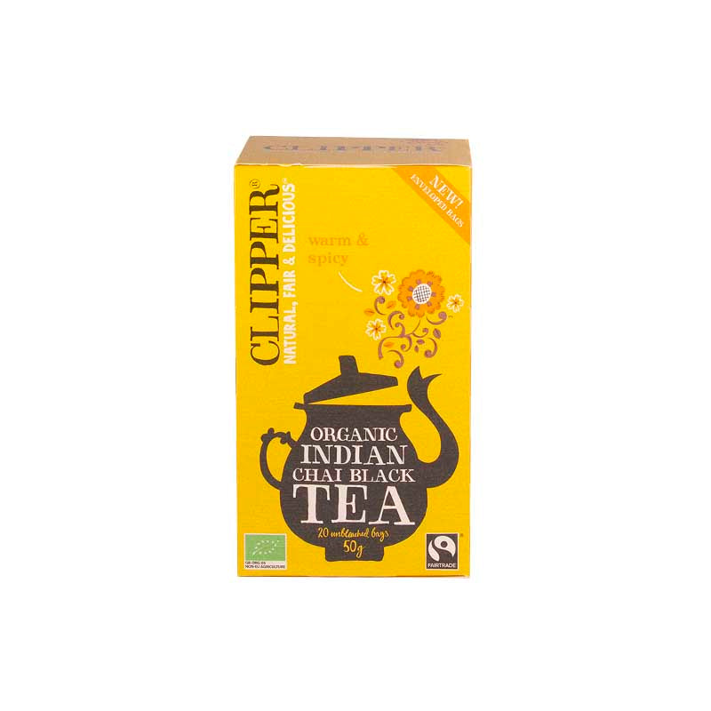 Te Negro Indian Chai Orgánico - Clipper