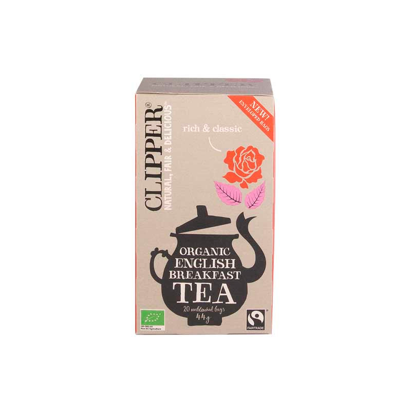 Te English Breakfast Orgánico (20 bolsitas) - Clipper