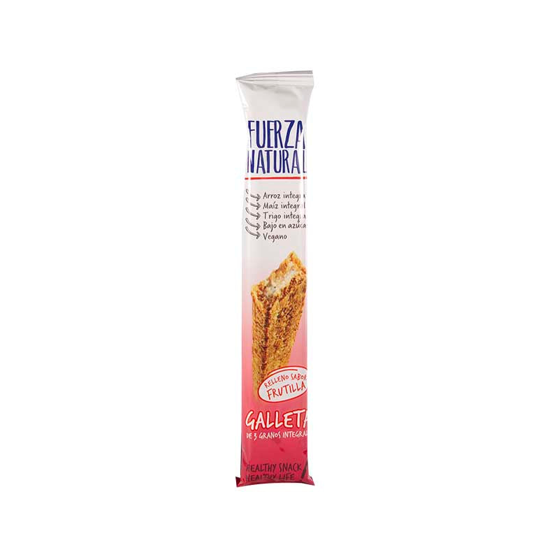 Oblea Integral Frutilla - Fuerza Natural