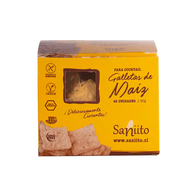 Galleta de Maiz para Cocktail  - Saniito