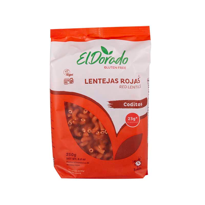 Coditos Lentejas Rojas - El Dorado