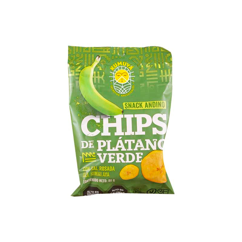 Chips de Plátano Verde - Kumuyá