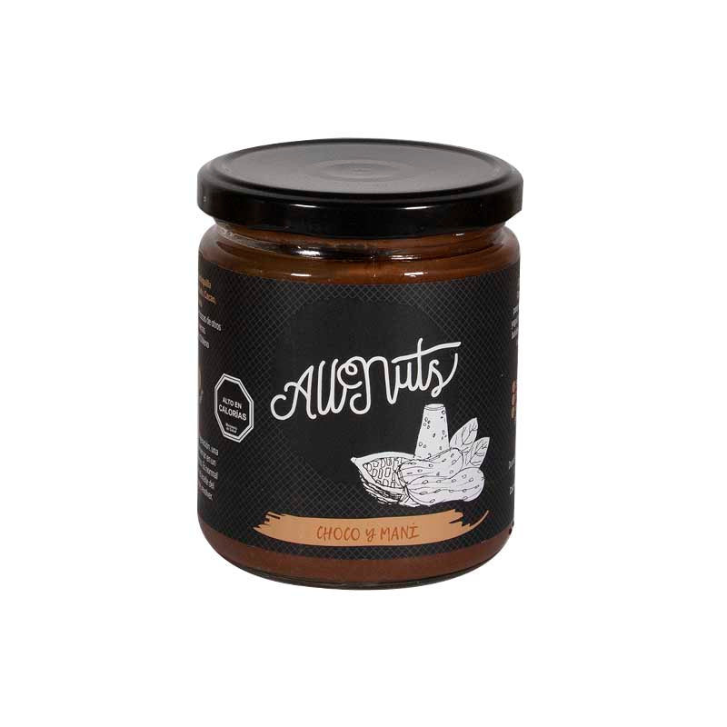 Mantequilla Choco y Maní 450 grs -AllNuts