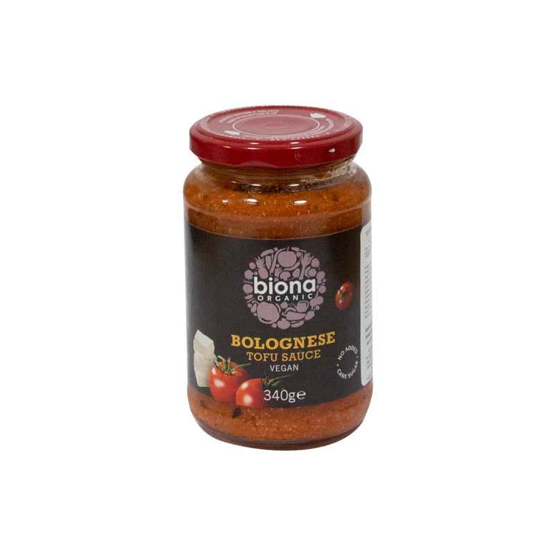 Salsa de Tomate Tofu Bolognese Orgánica - Biona