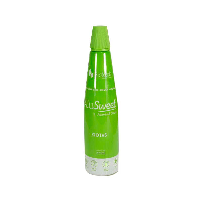 Alulosa + Stevia Gotas 270ml - Biofoods