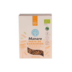 Espirales de Garbanzo Orgánicos 250g - Manare | ESTACION NATURAL