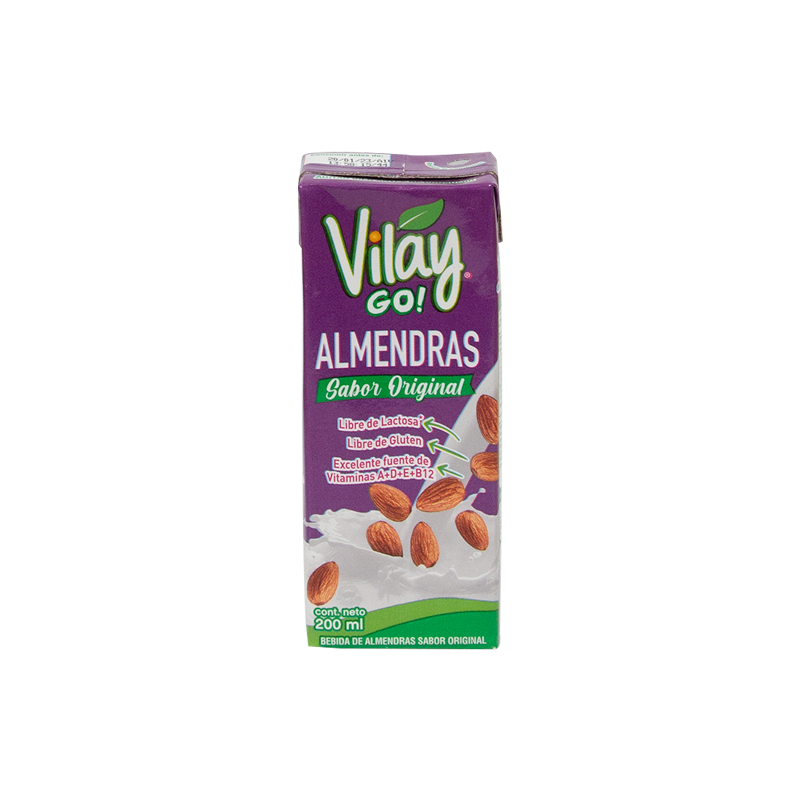 Bebida Vegetal Almendra Original Pack 3 unid - Vilay