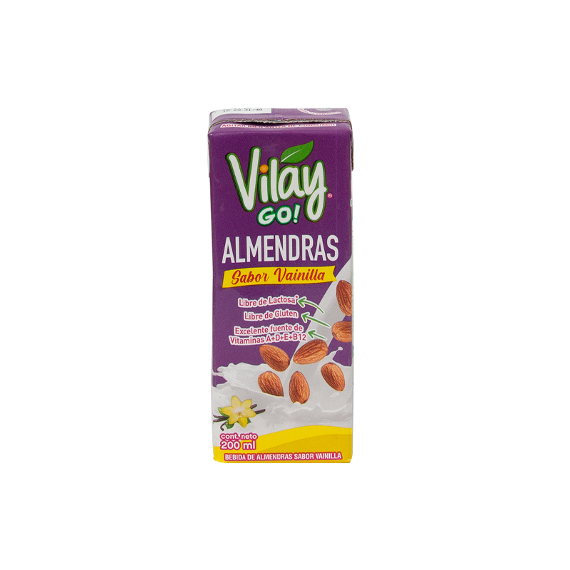 Bebida Vegetal Almendra Vainilla Pack 3 unid - Vilay