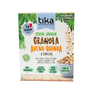 Tika Cereal Salvaje Avena - Quinoa | ESTACION NATURAL