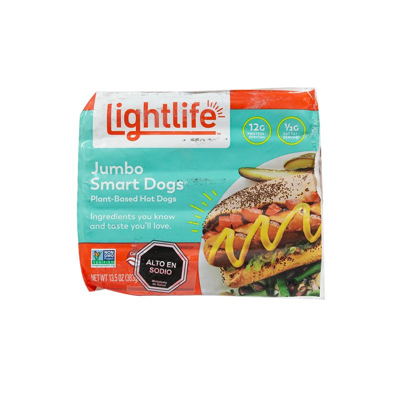 Jumbo Smart Dogs -  Lightlife