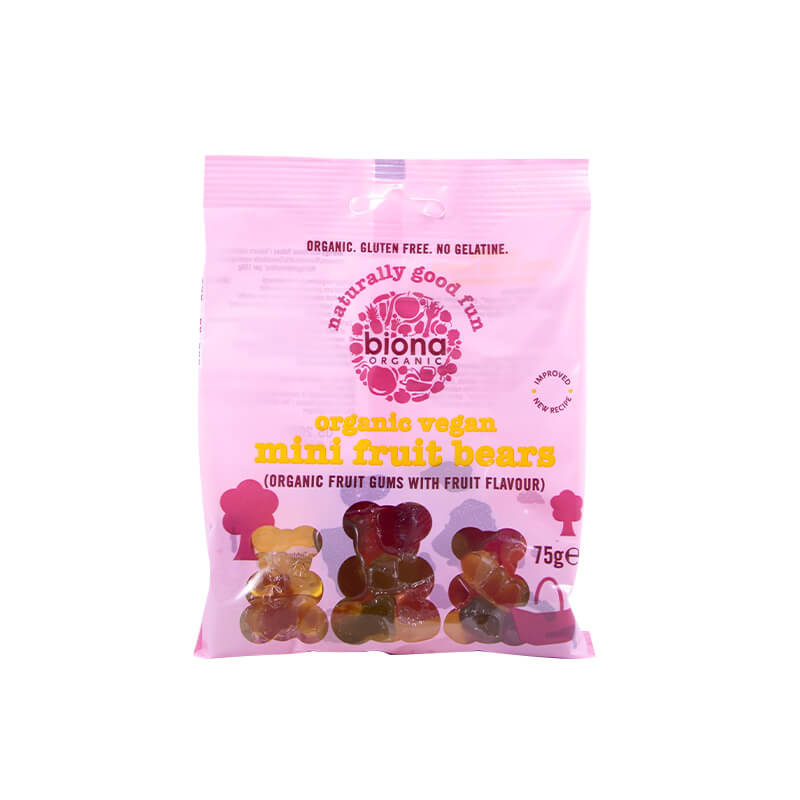 Gomitas Mini Osos de Frutas Orgánico - Biona