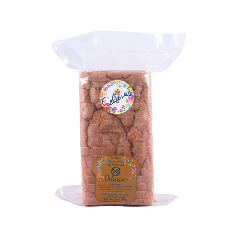Pan de Quinoa Sin Gluten y Vegano - Celicias