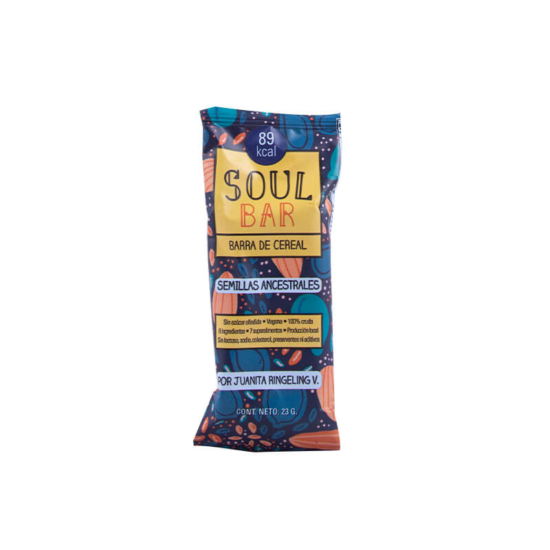 Barra Cereal Semillas Ancestrales - Wild Soul