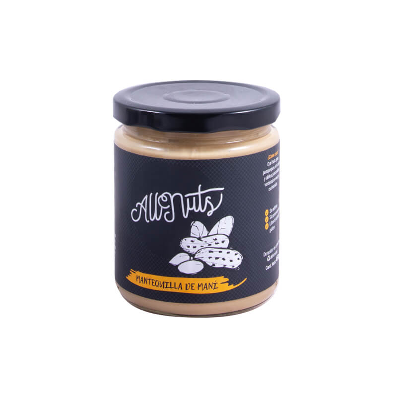 Mantequilla de Mani Tostado  450grs - AllNuts