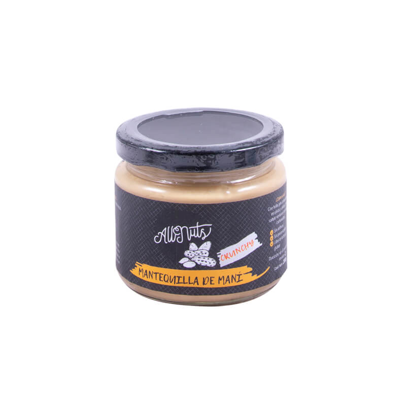 Mantequilla de Maní Tostado Crunchy 200grs - AllNuts