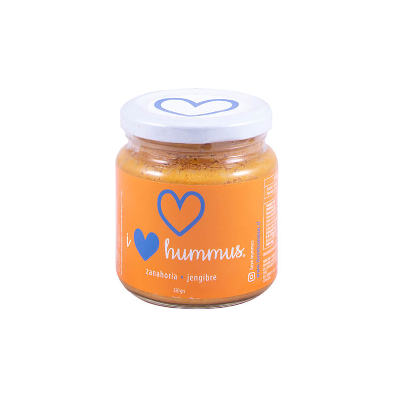Hummus Zanahoria - Jengibre - Love Co