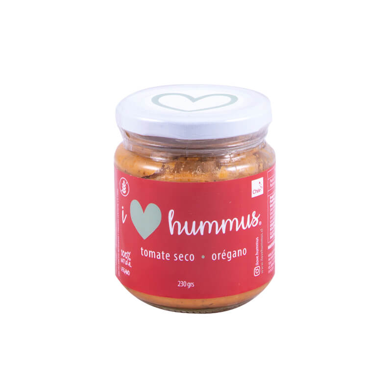 Hummus Tomate Seco - Orégano - Love Co