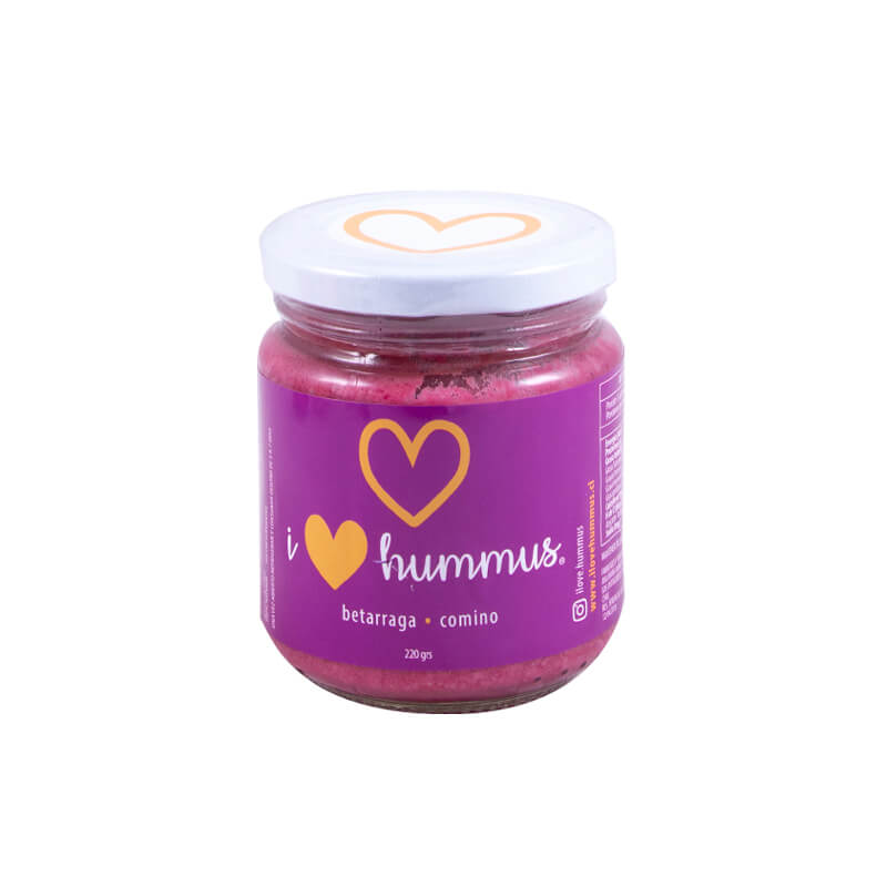 Hummus Betarraga - Comino - Love Co