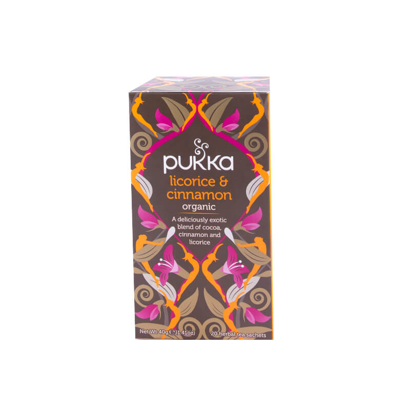 Infusión Orgánica Licorice & Cinnamon - Pukka