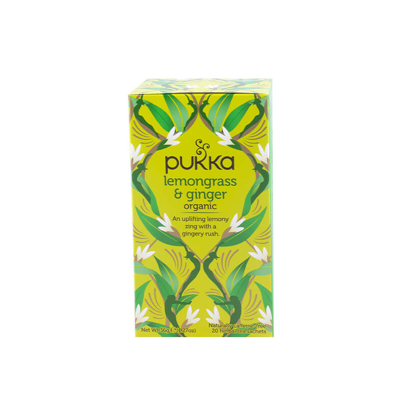 Infusión Orgánica Lemongrass & Ginger - Pukka