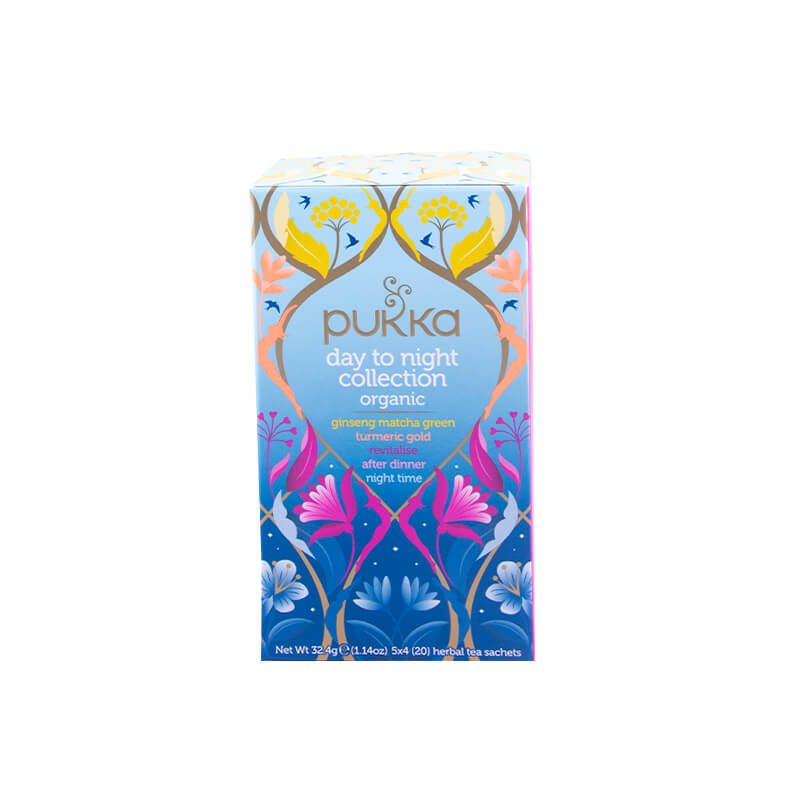 Infusión Orgánica Day to Night Collection - Pukka