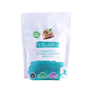 Polvos de Hornear Libre de Gluten y Aluminio 400grs - MyFoods | ESTACION NATURAL