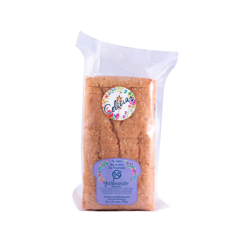 Pan de Garbanzo Sin Gluten y Vegano - Celicias