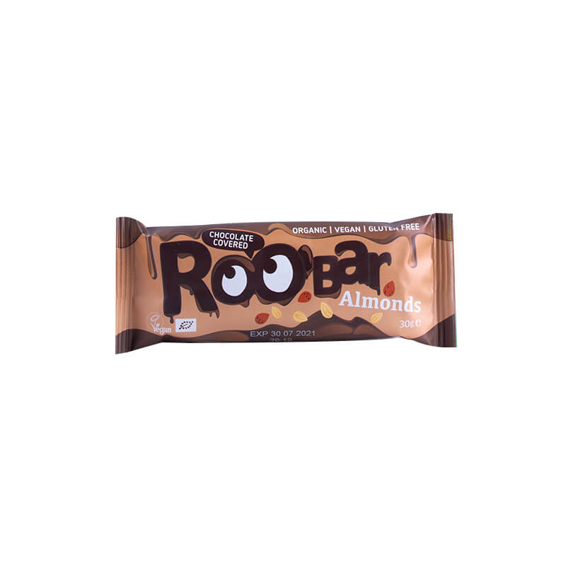 Barra Almendra Cubierta de Chocolate Orgánico - Roobar