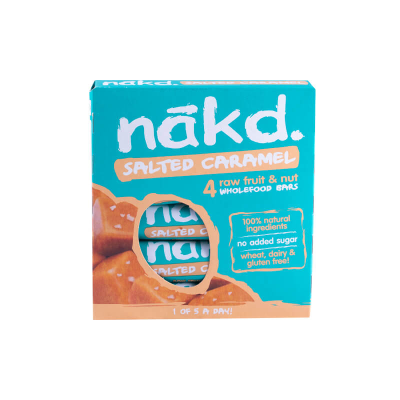 Multipack 4 Barras Salted Caramel - Nakd