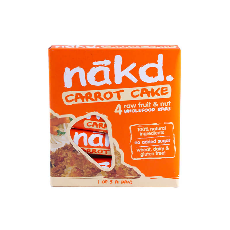 Multipack 4 Barras Carrot Cake - Nakd