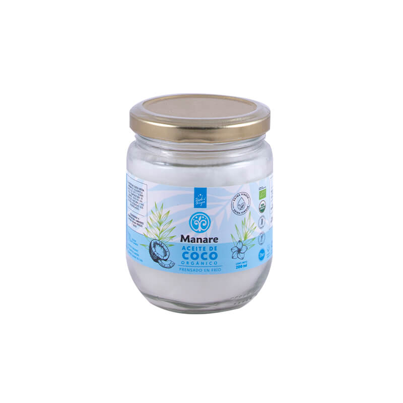 Aceite de Coco Orgánico 200ml - Manare