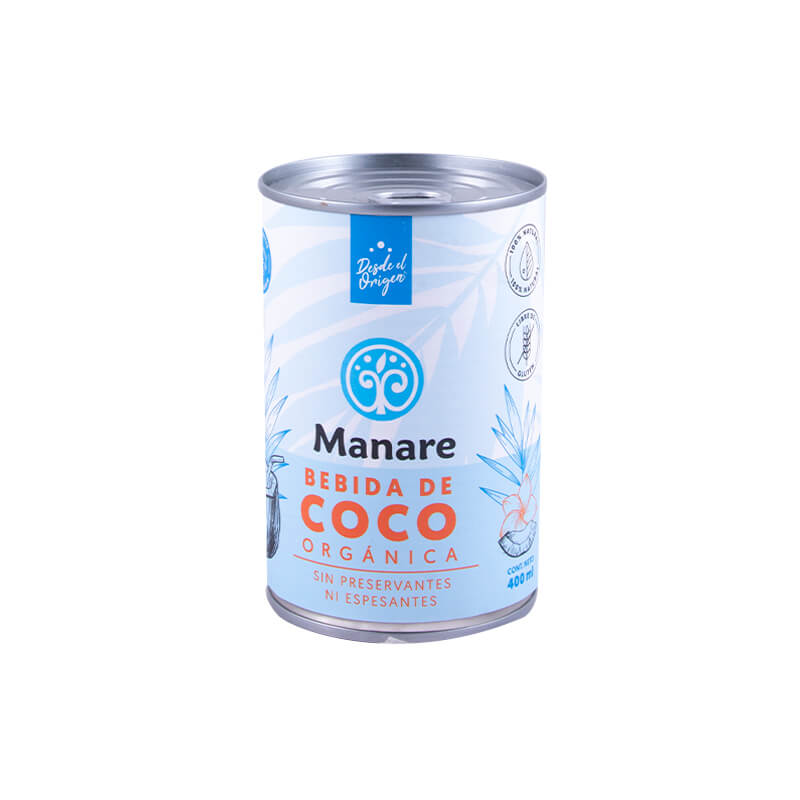 Bebida de Coco Orgánica 400ml - Manare