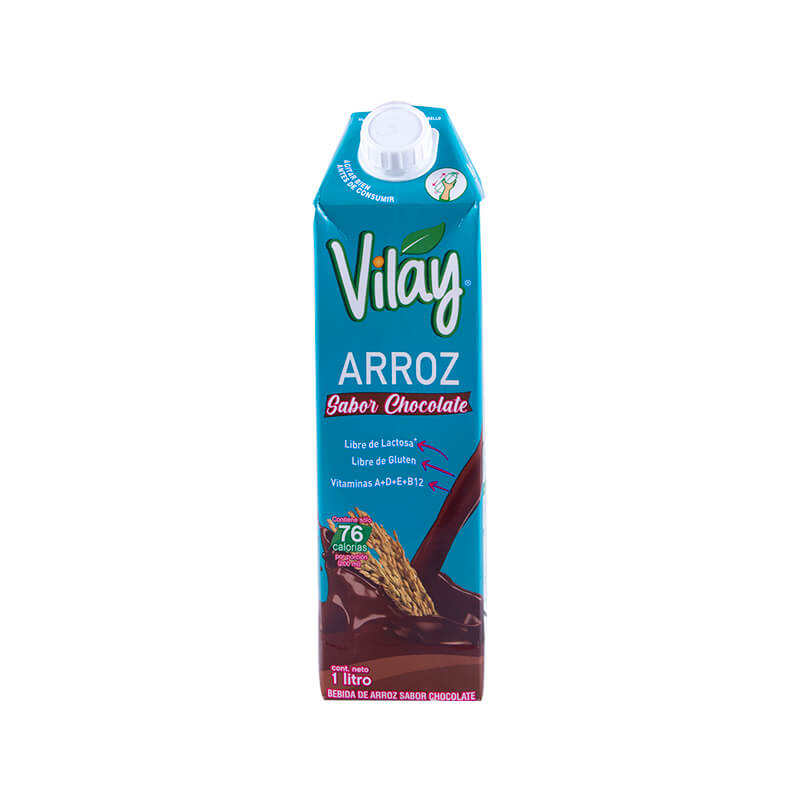 Bebida Vegetal Arroz Chocolate - Vilay