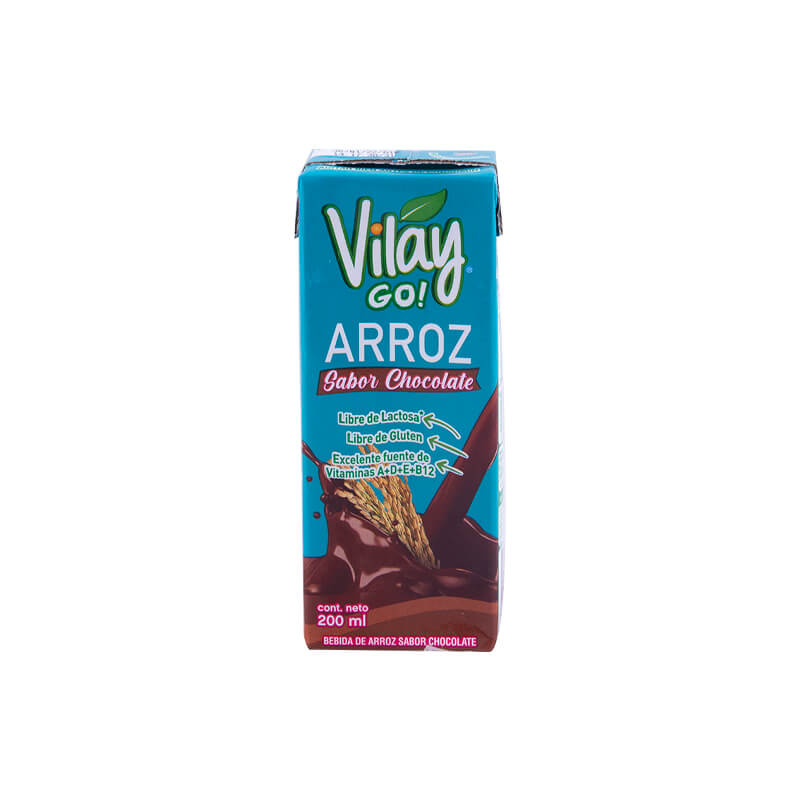 Bebida Vegetal Arroz Chocolate Pack 3 unid - Vilay