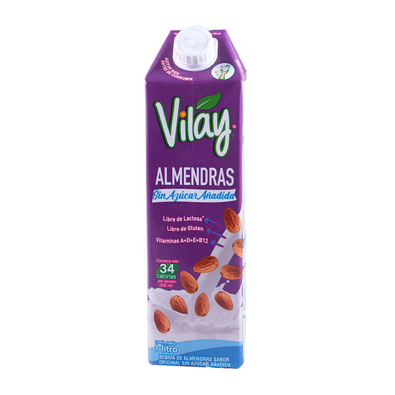 Bebida Vegetal Almendra Sin Azúcar - Vilay